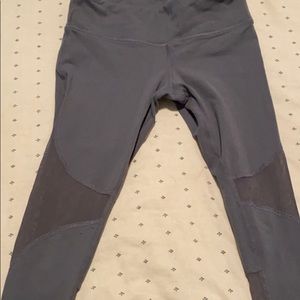 Grey Alo mesh leggings
